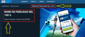 Código Bono 1XBET