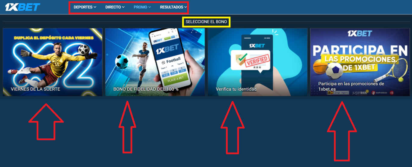 Códigos promocionales 1xBet Códigos promocionales 1xBet